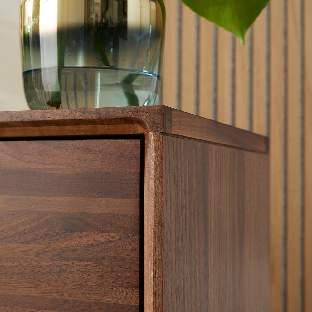 Image of Wright Walnut Chest of 3 Drawers