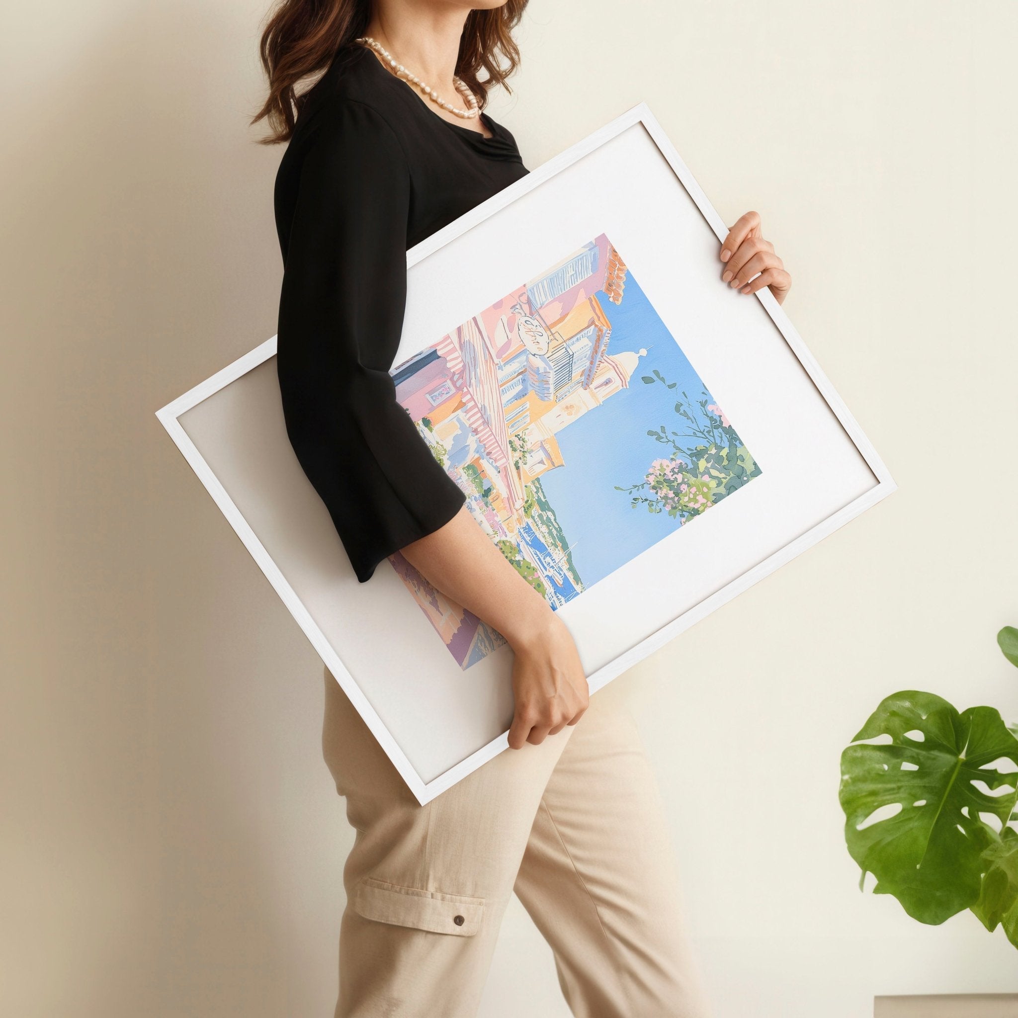Image of Above The Bed Wall Decor | Set of 3 Beach Decor Wall art Prints