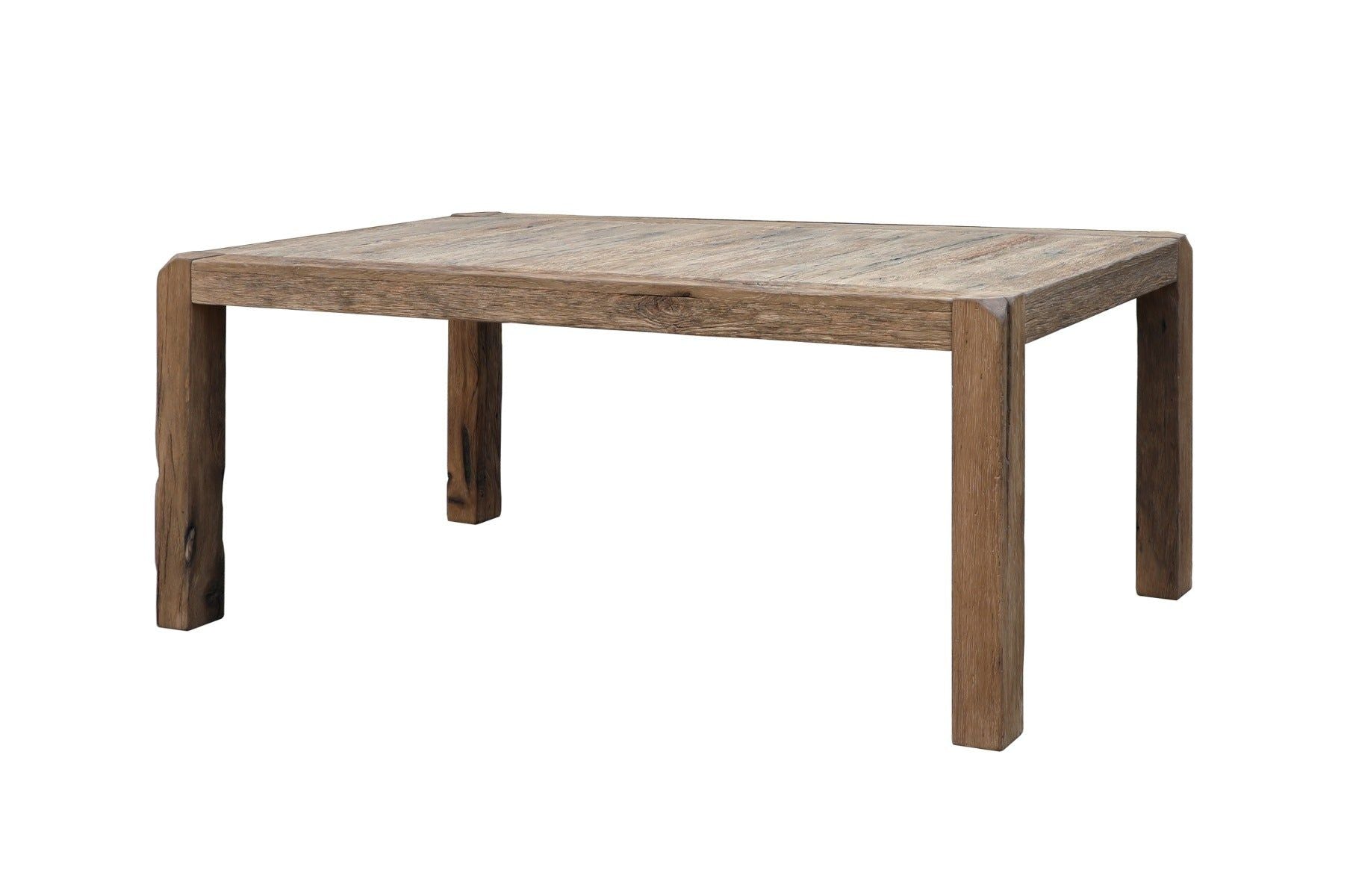 Image of Reclaimed Oak Dining Table - 220cm