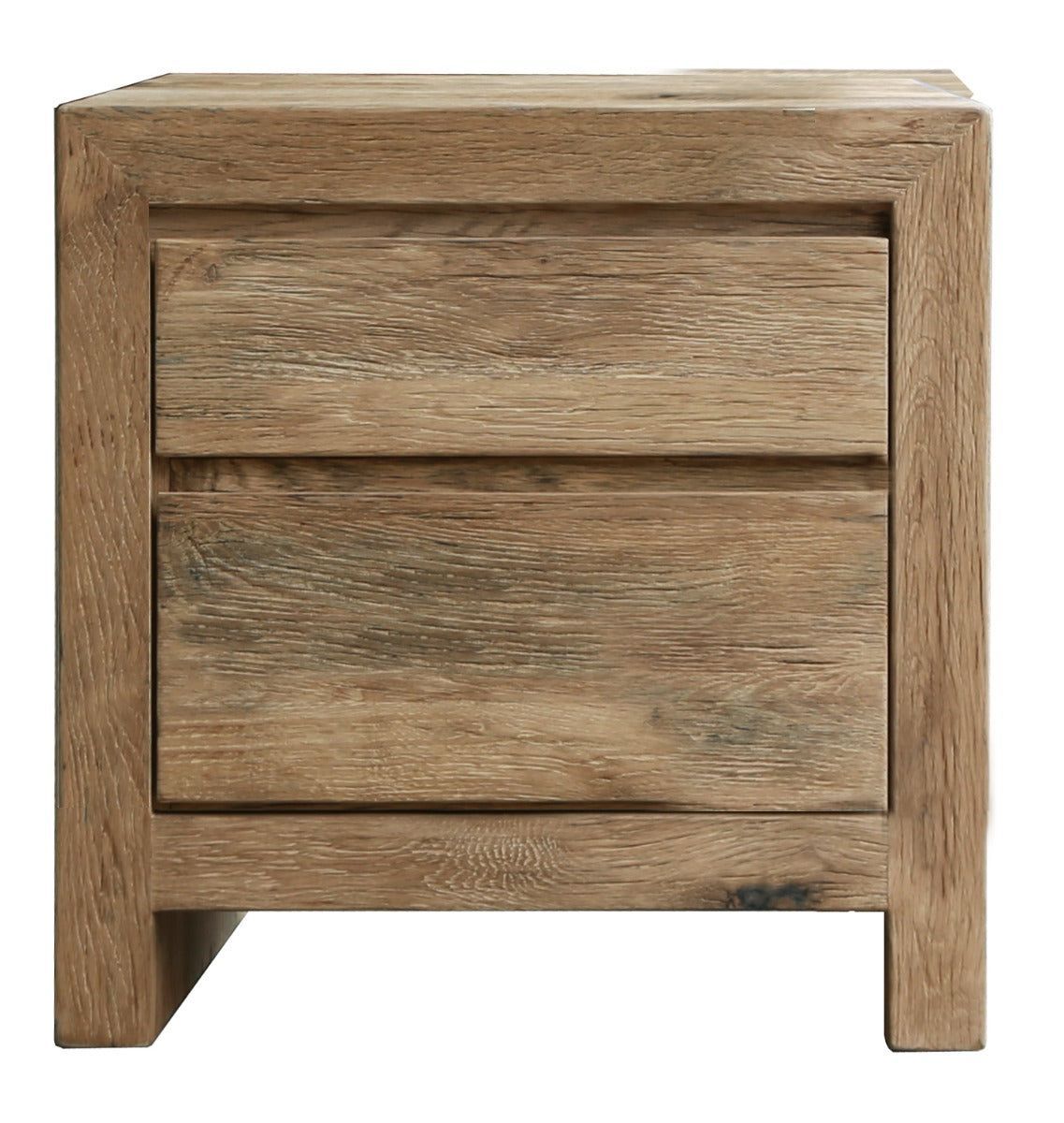 Image of Reclaimed Oak Bedside Cabinet