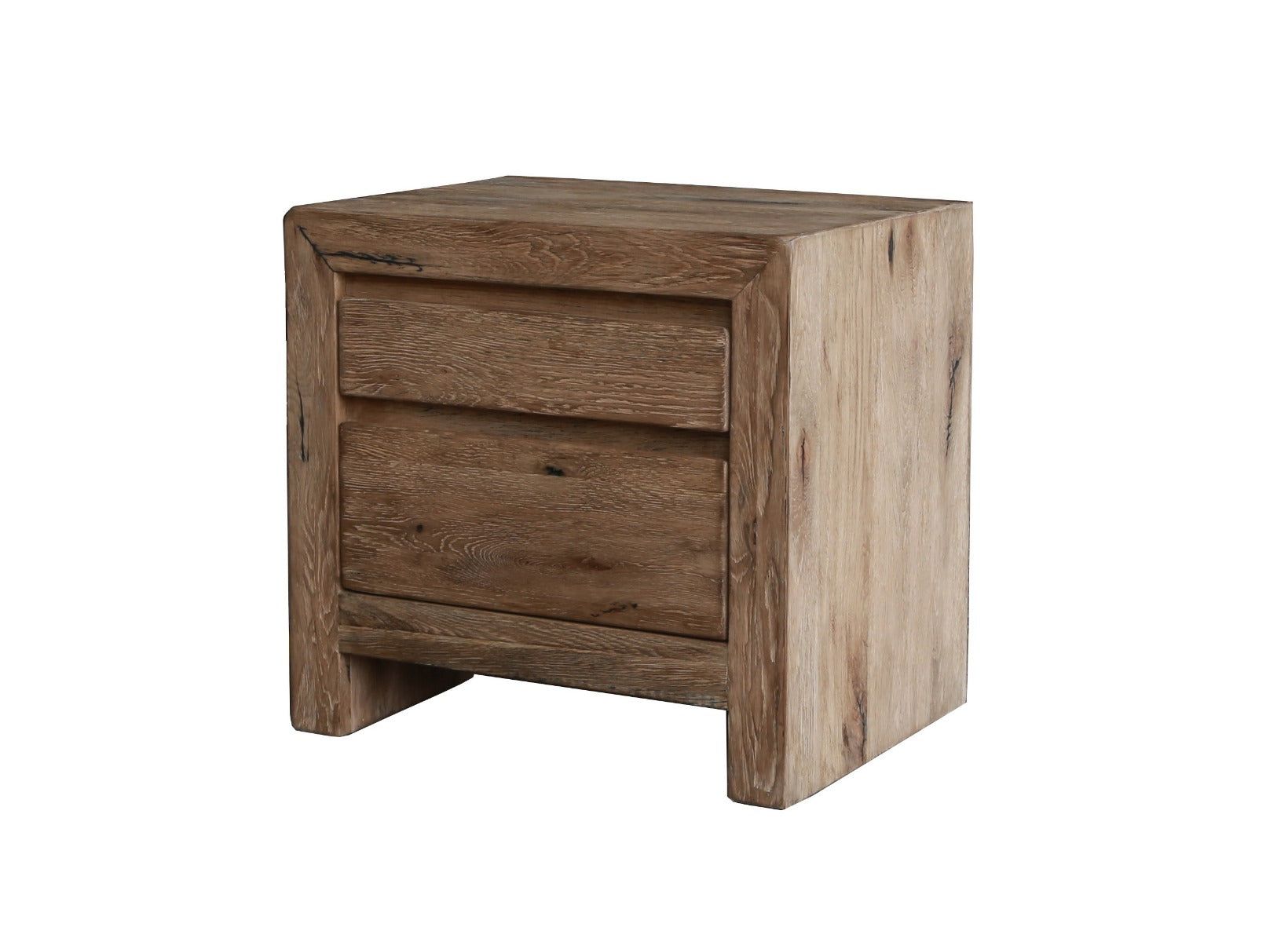 Image of Reclaimed Oak Bedside Cabinet