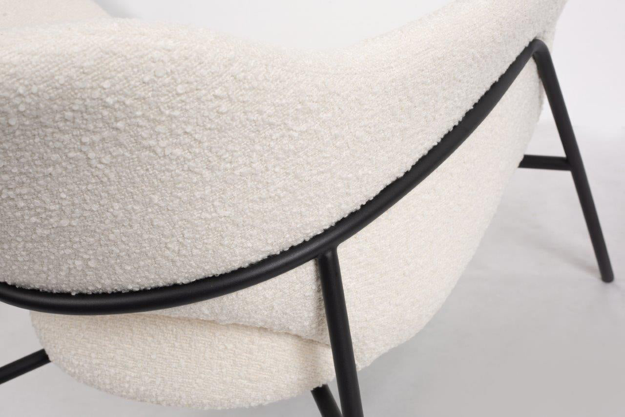 Image of Arteta Accent Chair - Polar Boucle