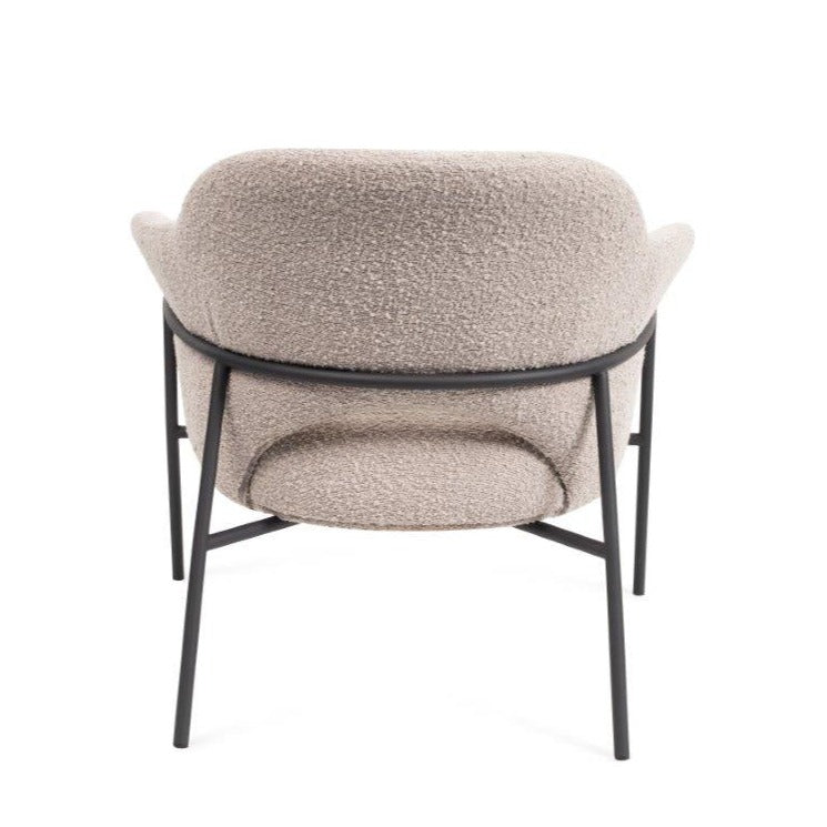 Image of Arteta Accent Chair - Steam Boucle