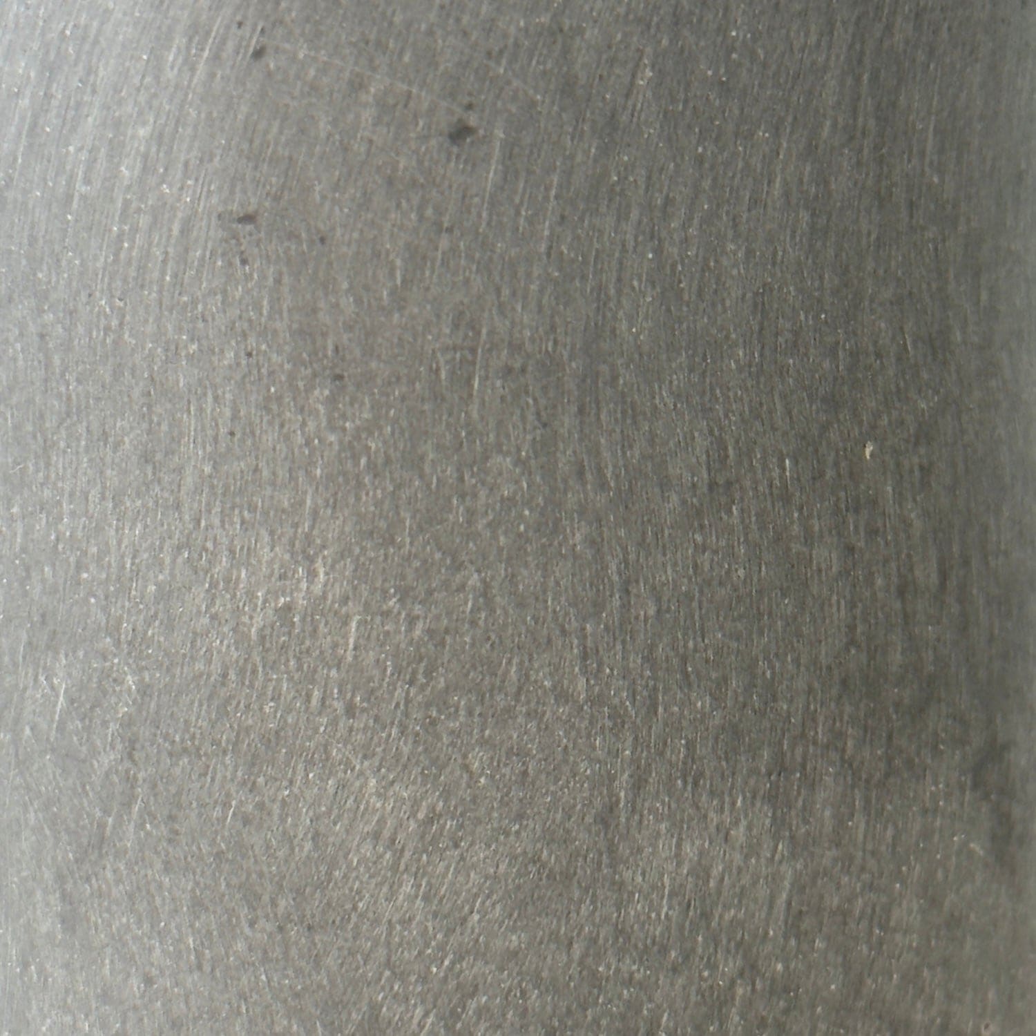 Image of Aurello | Brushed Grey Stone Resin Indoor Plant Pots (Set of 2)
