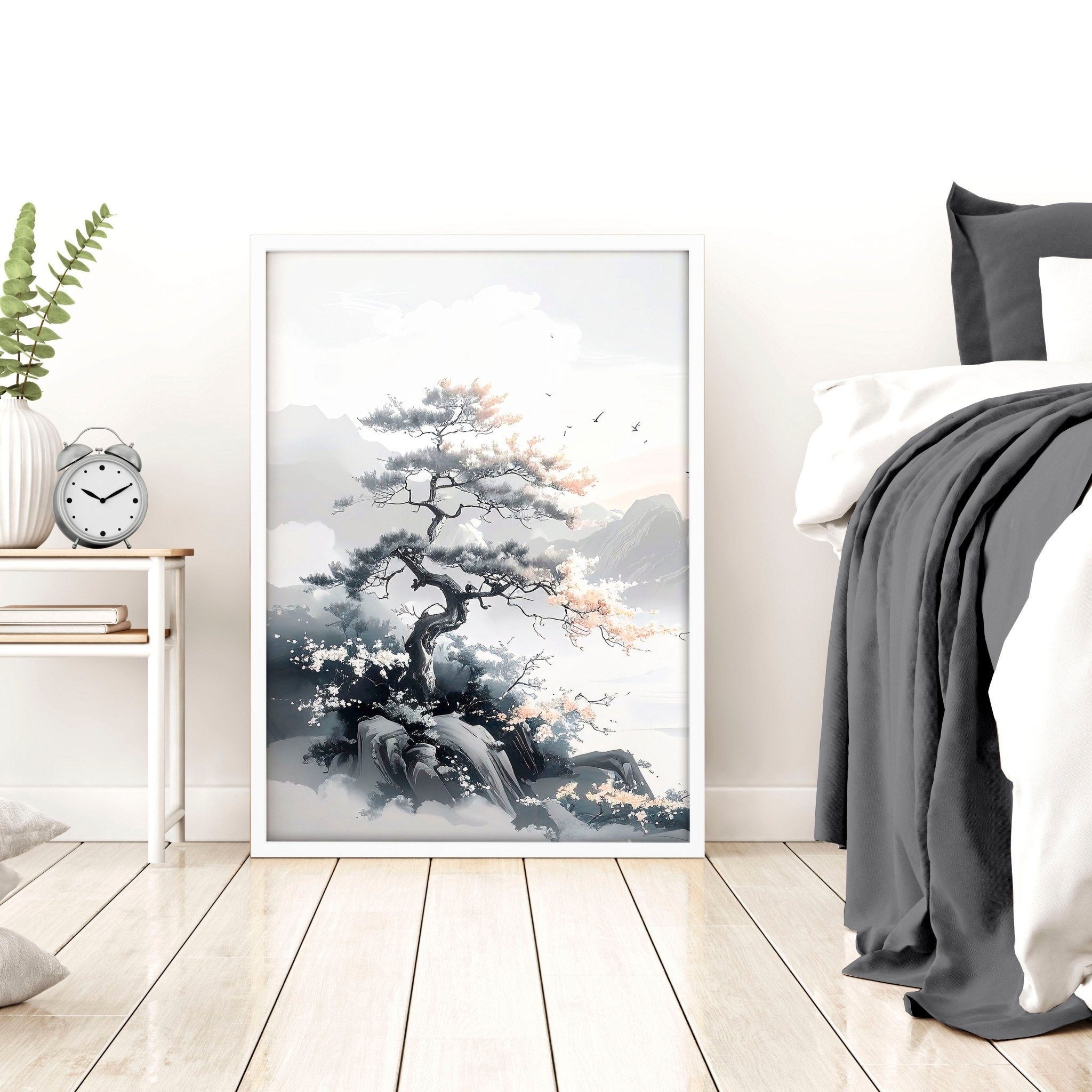 Image of Canvas Wall Prints | Set of 3 Asian Inspired Wall art Prints