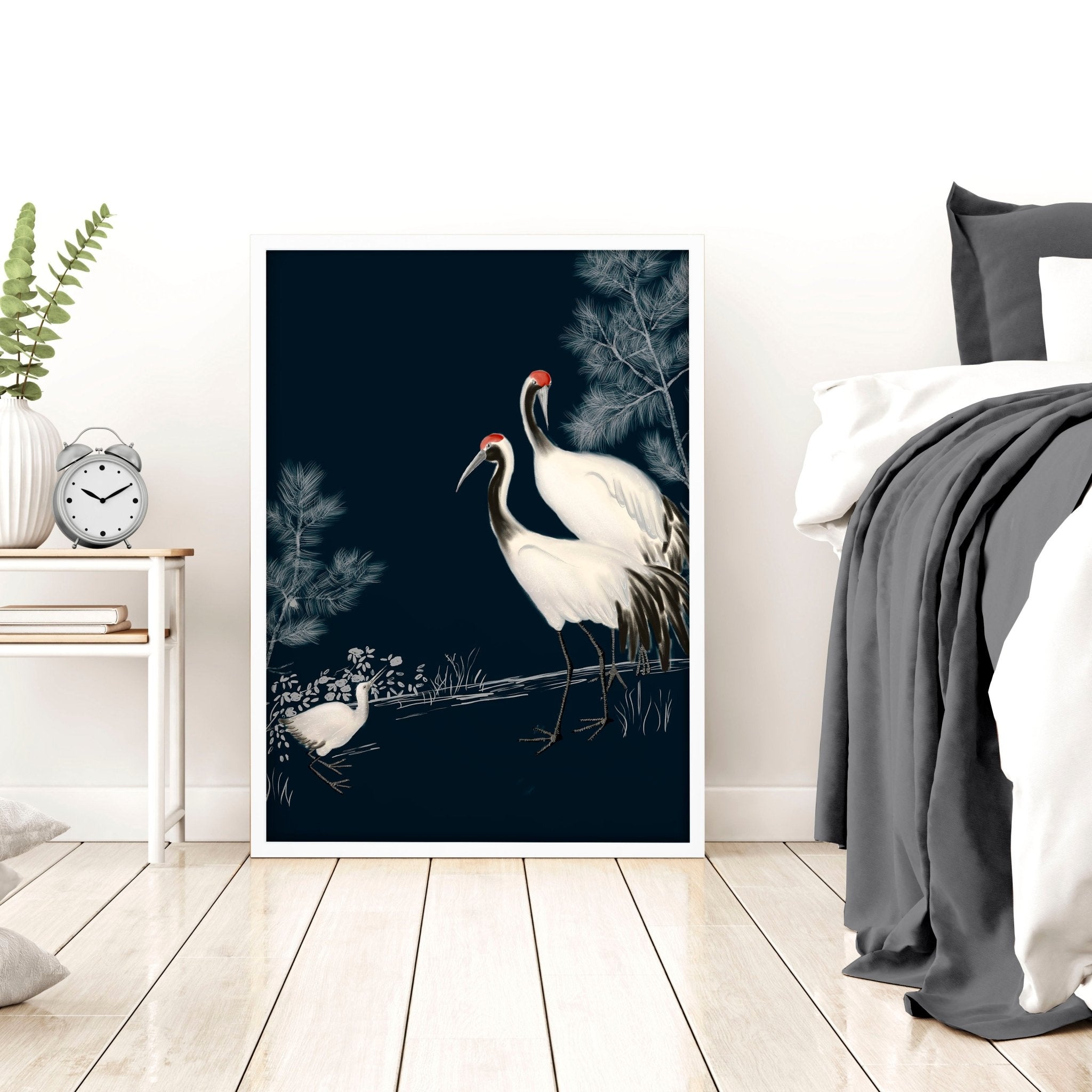Image of Chinese Art Wall Decor | Set of 3 Asian Inspired Wall art Prints