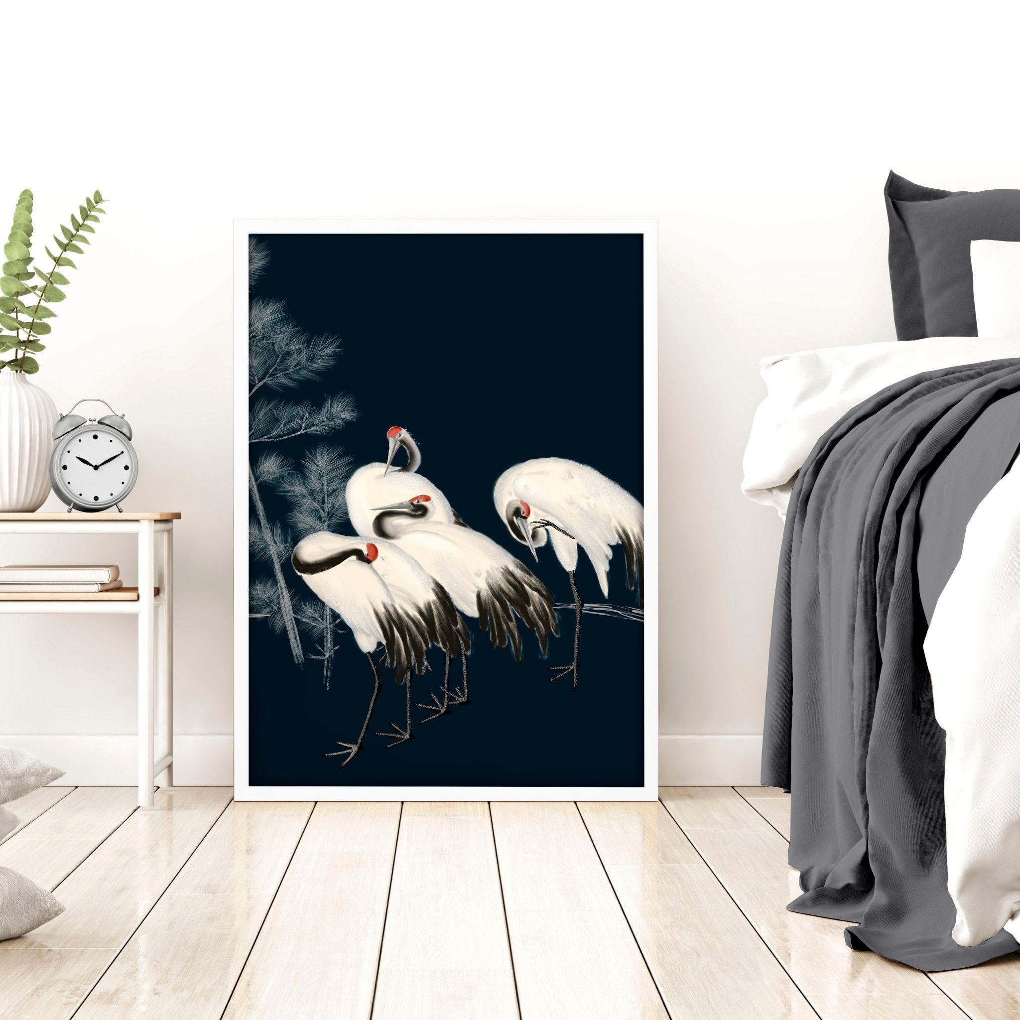 Image of Chinese Art Wall Decor | Set of 3 Asian Inspired Wall art Prints