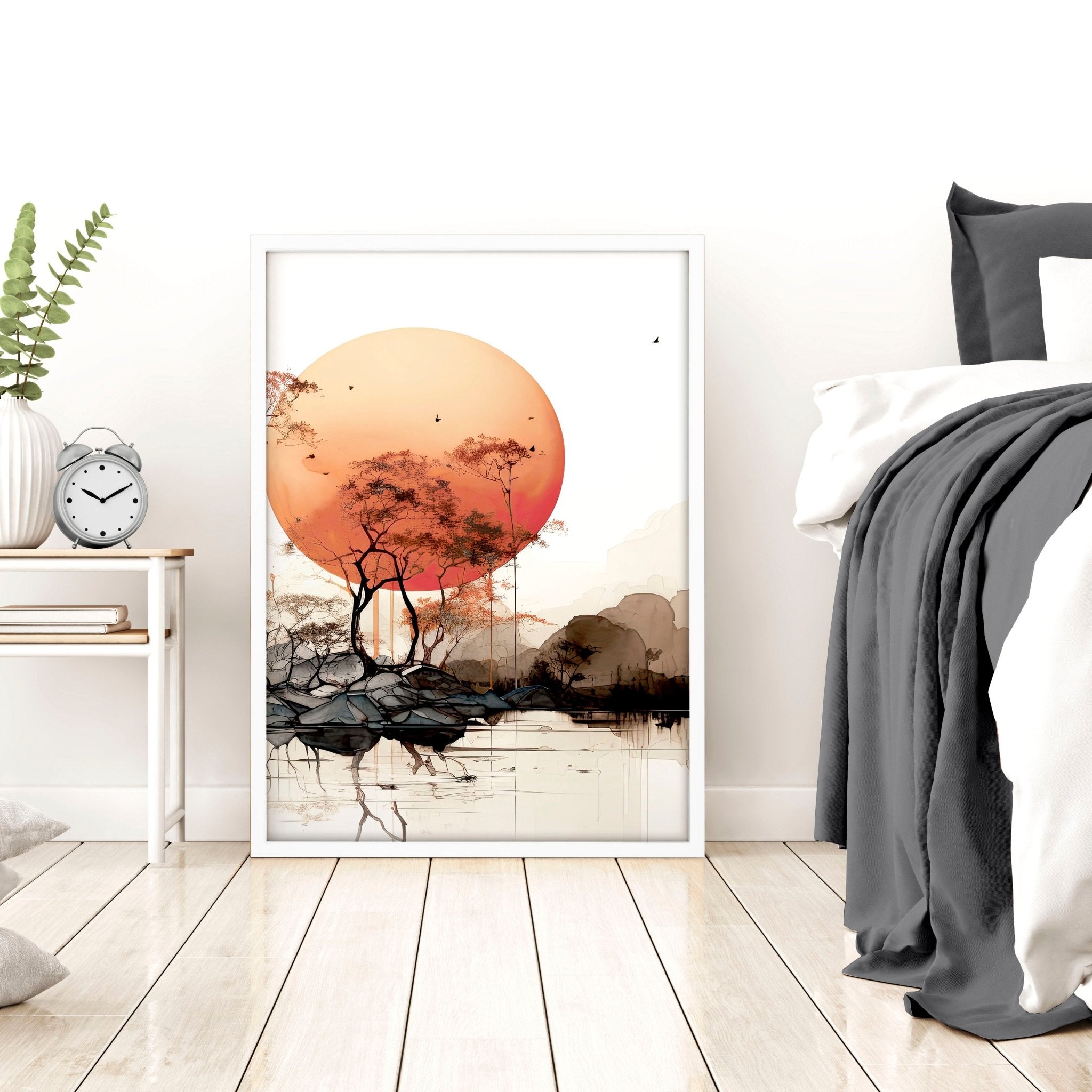 Image of Chinese Wall Art | Set of 3 Asian Inspired Wall art Prints