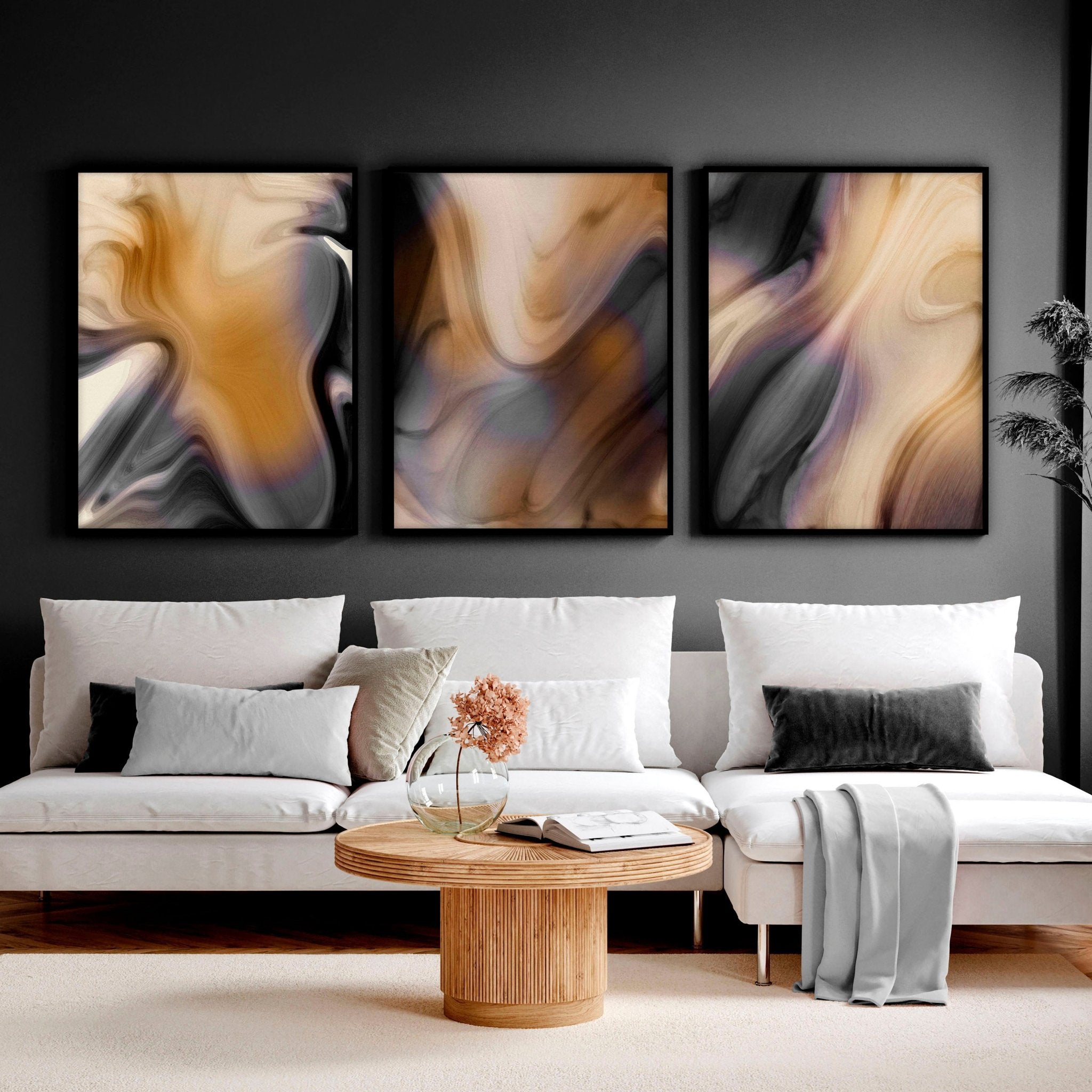 Image of 3 Wall Art Set | Contemporary wall art prints