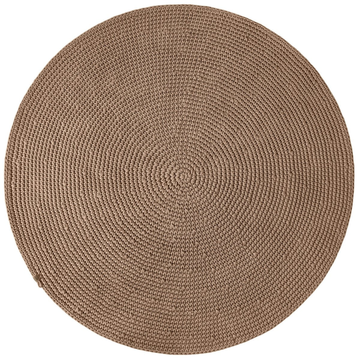 Image of Crochet rug SAGA | TOFFEE