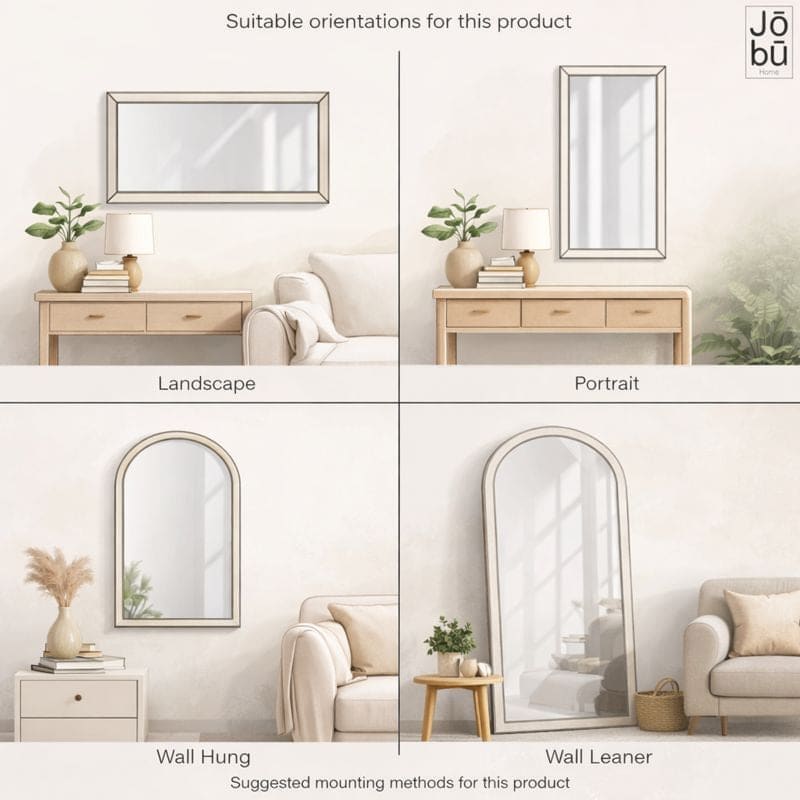Image of Emi - Gold Metal Runway Oval Mirror - 120cm x 40cm