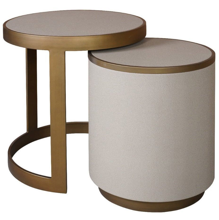 Image of Hazlemere Shagreen Nest of Tables