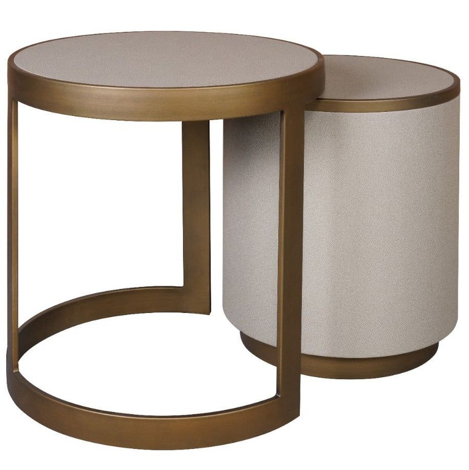 Image of Hazlemere Shagreen Nest of Tables