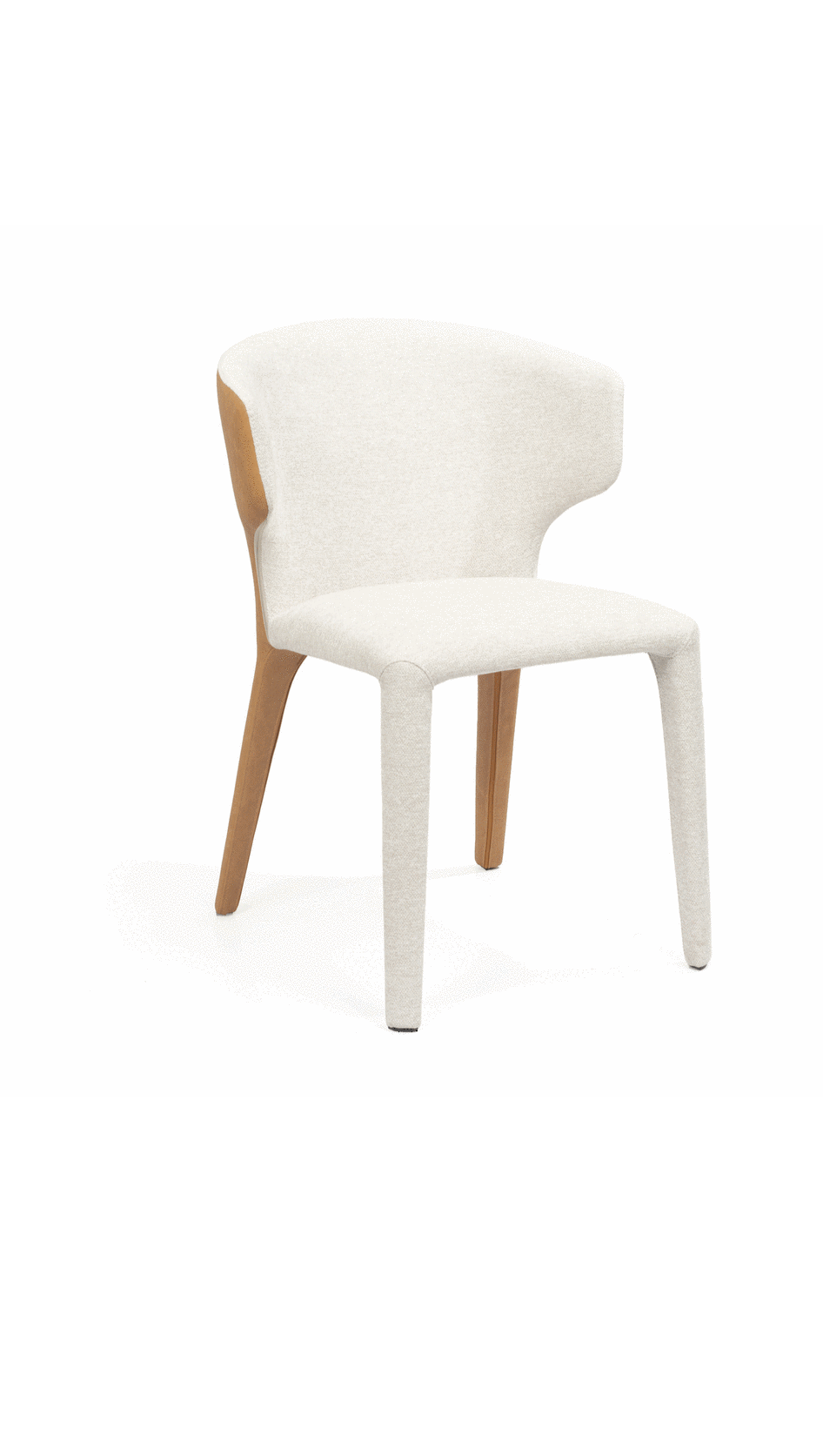 Image of Vela Dining Chair - Avery Cream & Honey
