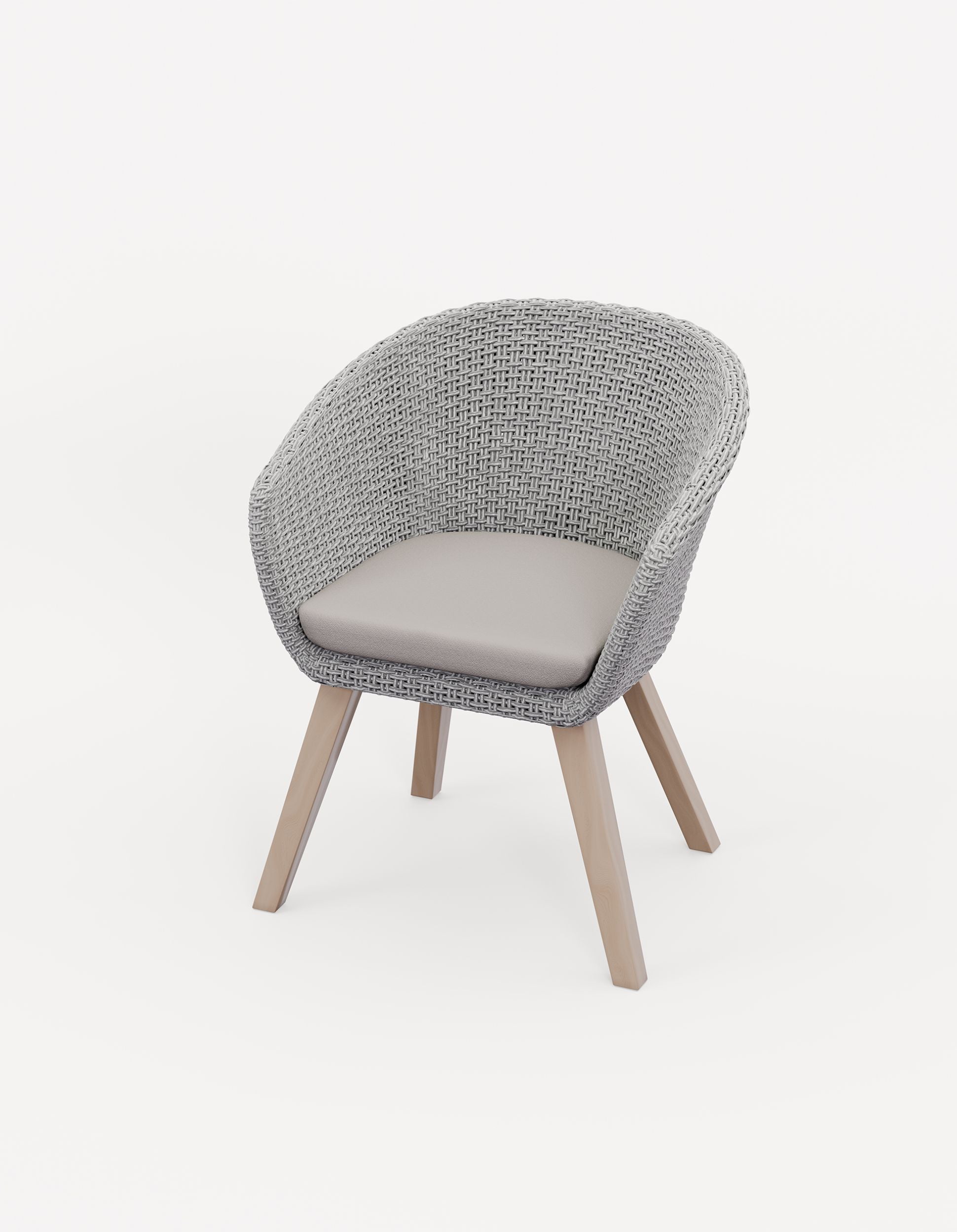 Image of Jupiter 6 Seater Ellipse D Conical Dining Set with Sol Dining Chairs