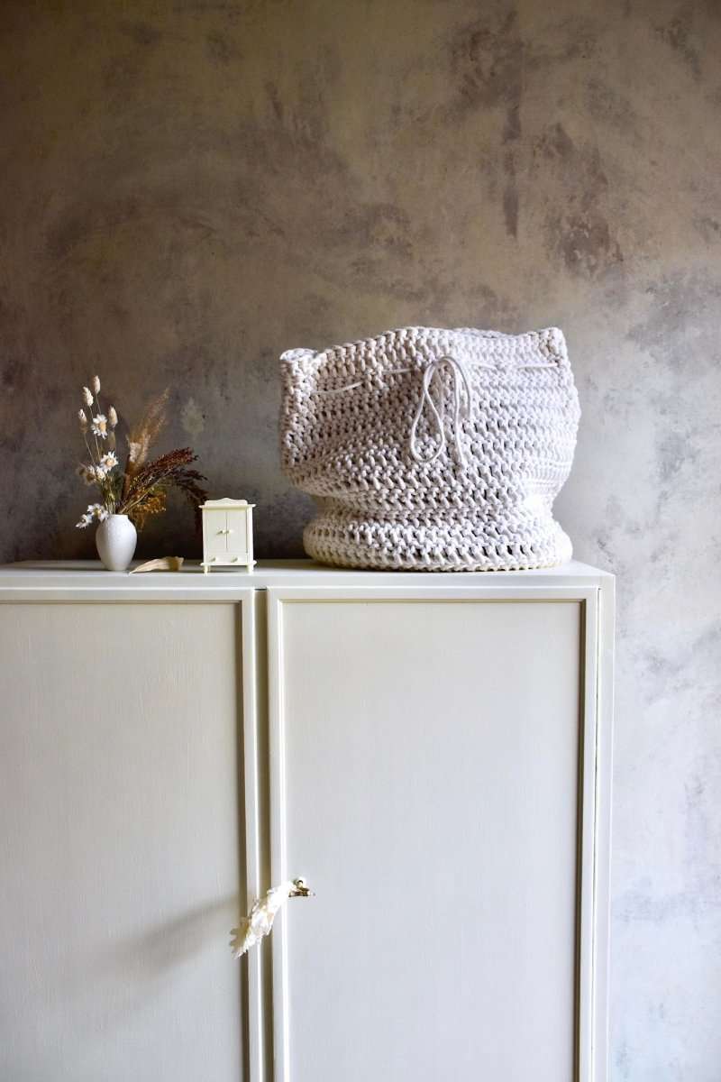 Image of Large Santa sack | crocheted