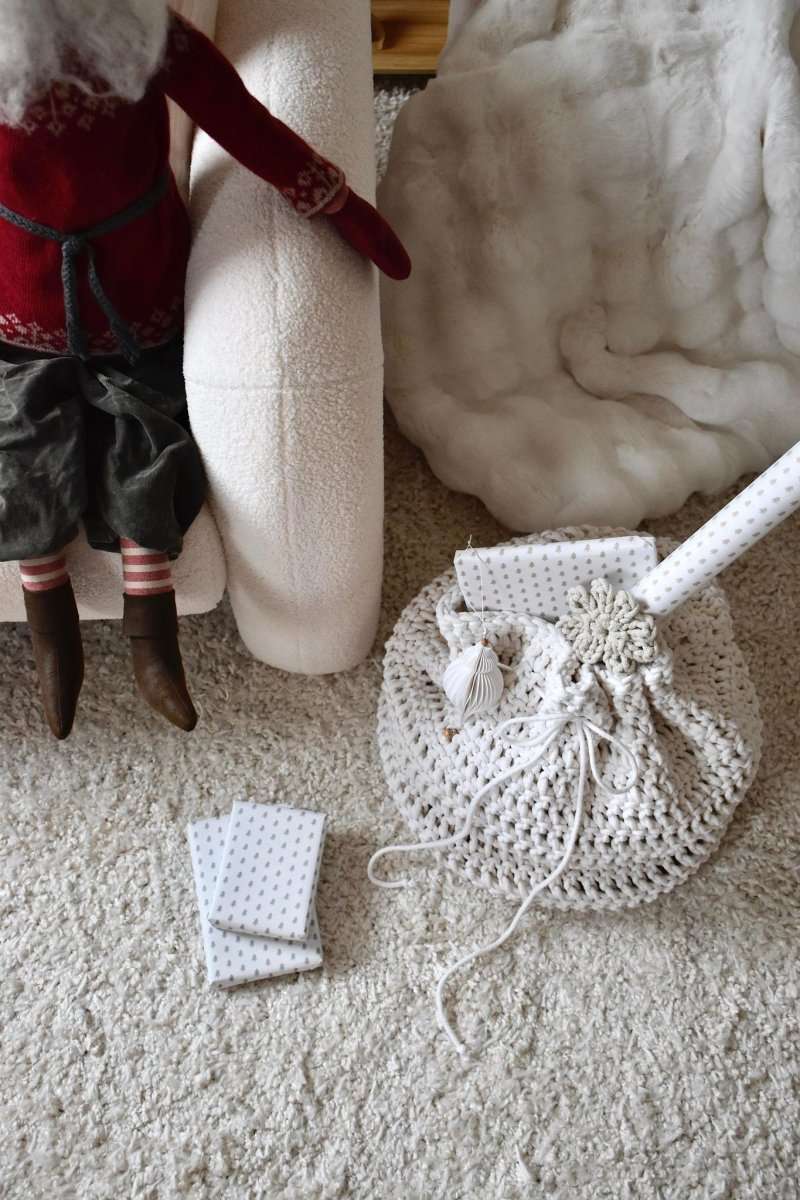 Image of Large Santa sack | crocheted