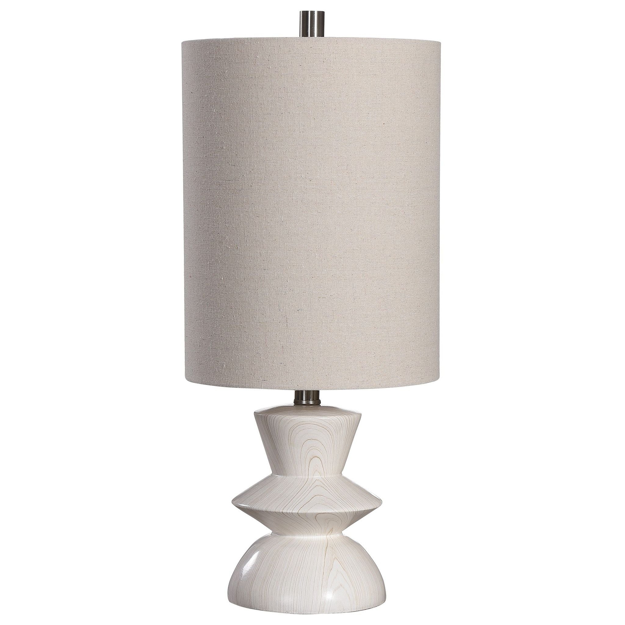 Image of Stevens Bleached Wood Buffet Lamp