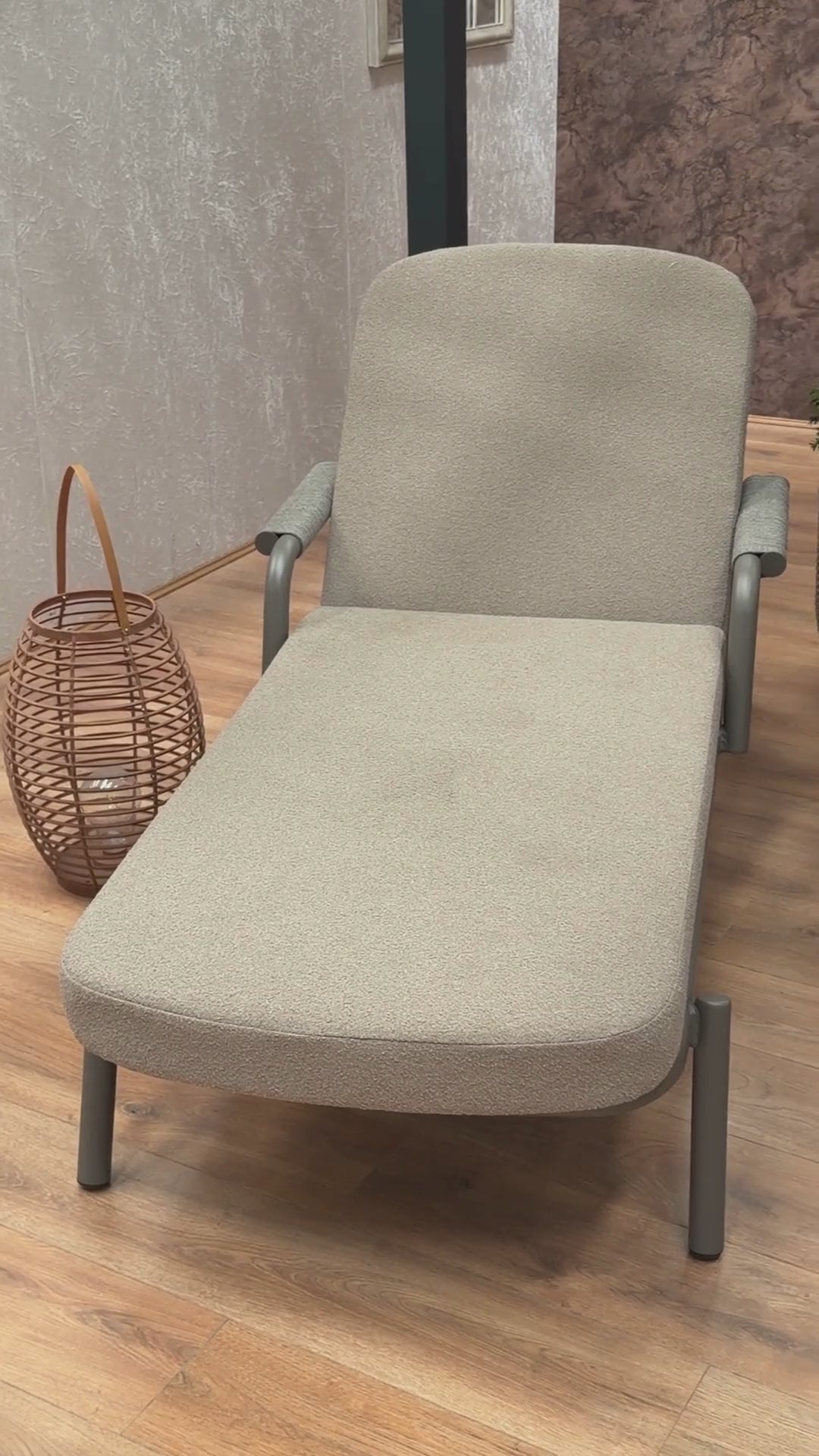 Image of HAZE Cocoa Sunlounger Pack of 2