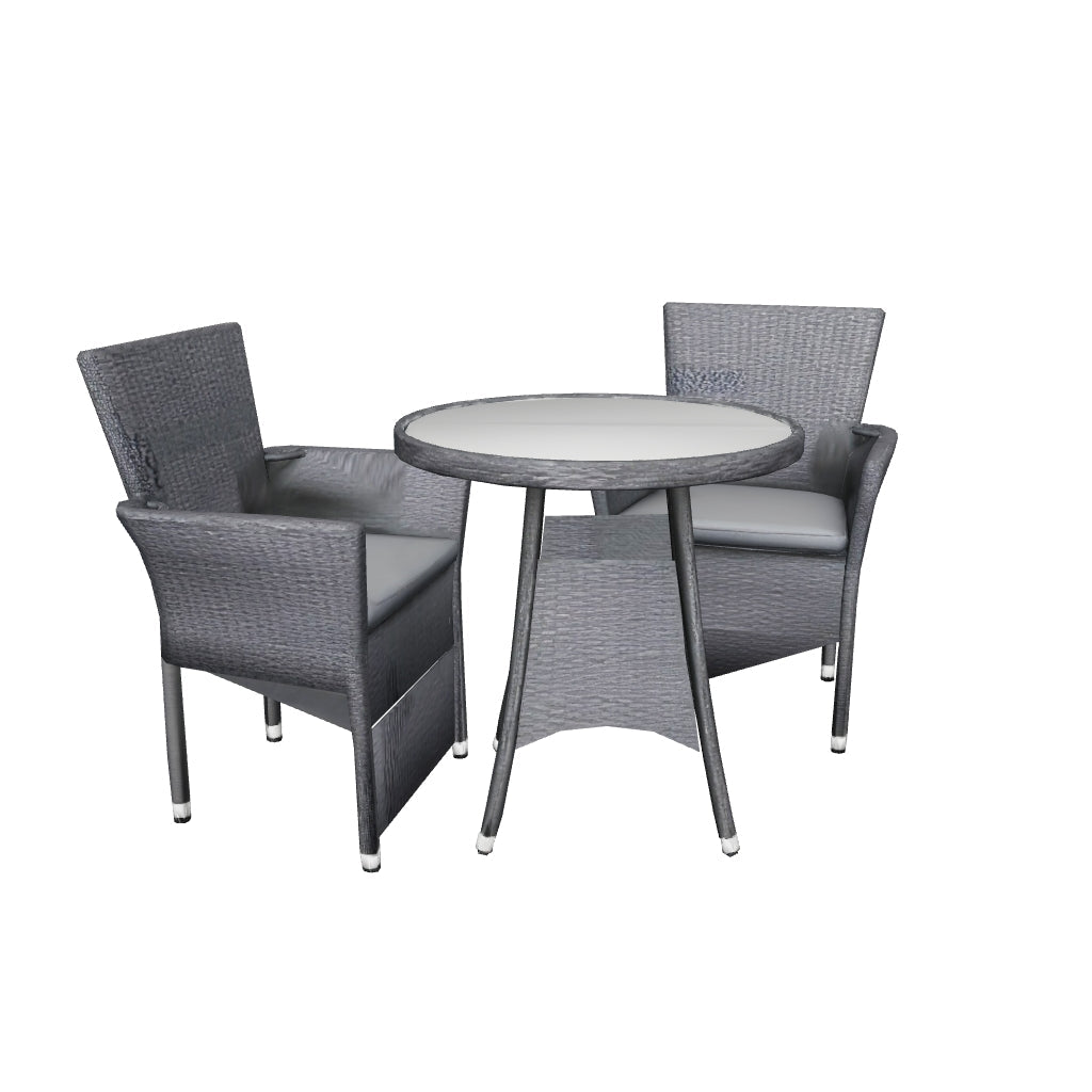 Image of Malaga bistro set 3D model (true scale)