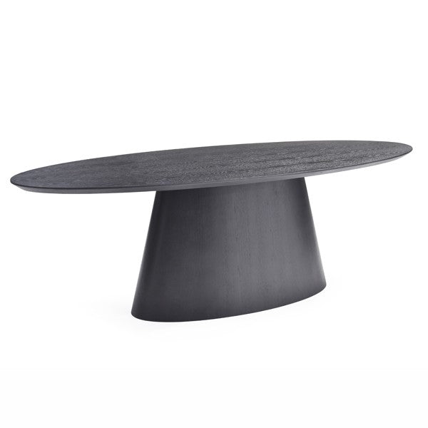 Image of Tavamo Dining Table - Oval - Black Oak