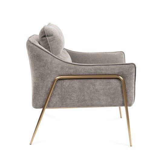 Image of Torsion Lounge Chair - Seamist