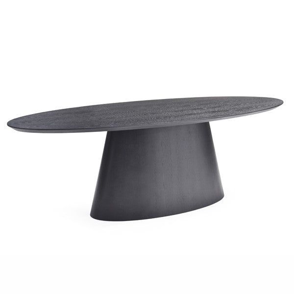Image of Tavamo Dining Table - Oval - Black Oak