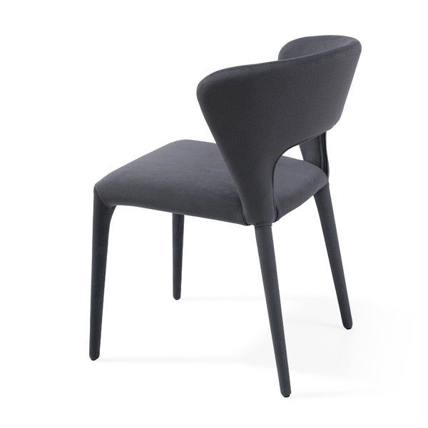Image of Pari I Dining Chair - Luxe Cinder Grey - Set of 2