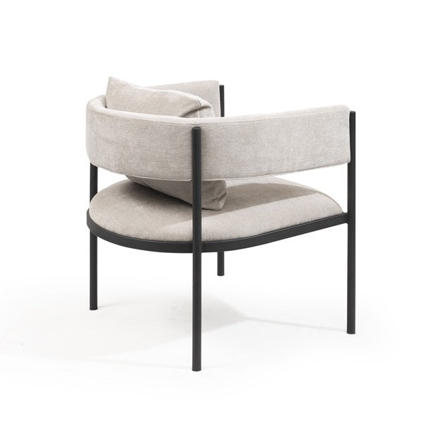 Image of Envie I Lounge Chair - Giselle Grey Beige