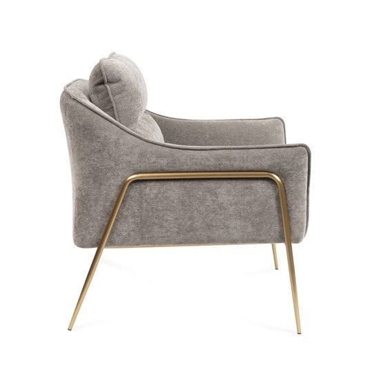 Image of Torsion Lounge Chair - Seamist