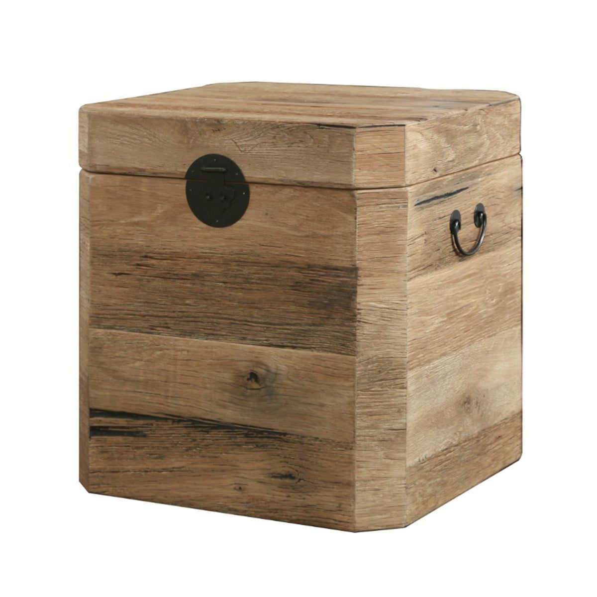 Image of Reclaimed Oak Bedside Trunk