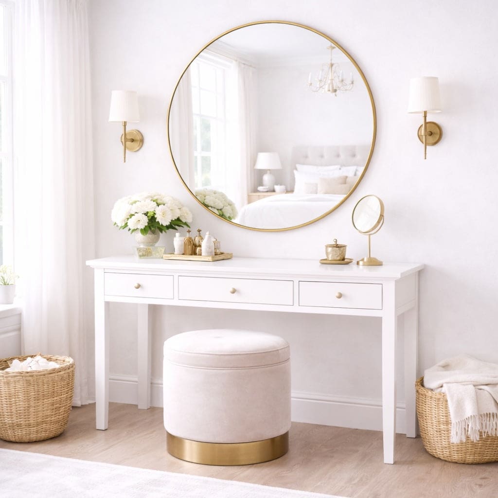 Image of Rei - Extra Large Round Gold Metal Circle Mirror - 120cm x 120cm