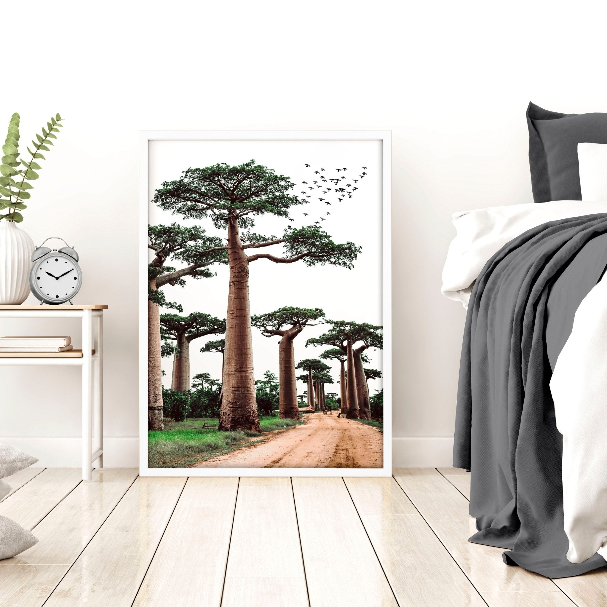 Image of Safari Bedrooms | Set of 3 African Wildlife Wall art Prints