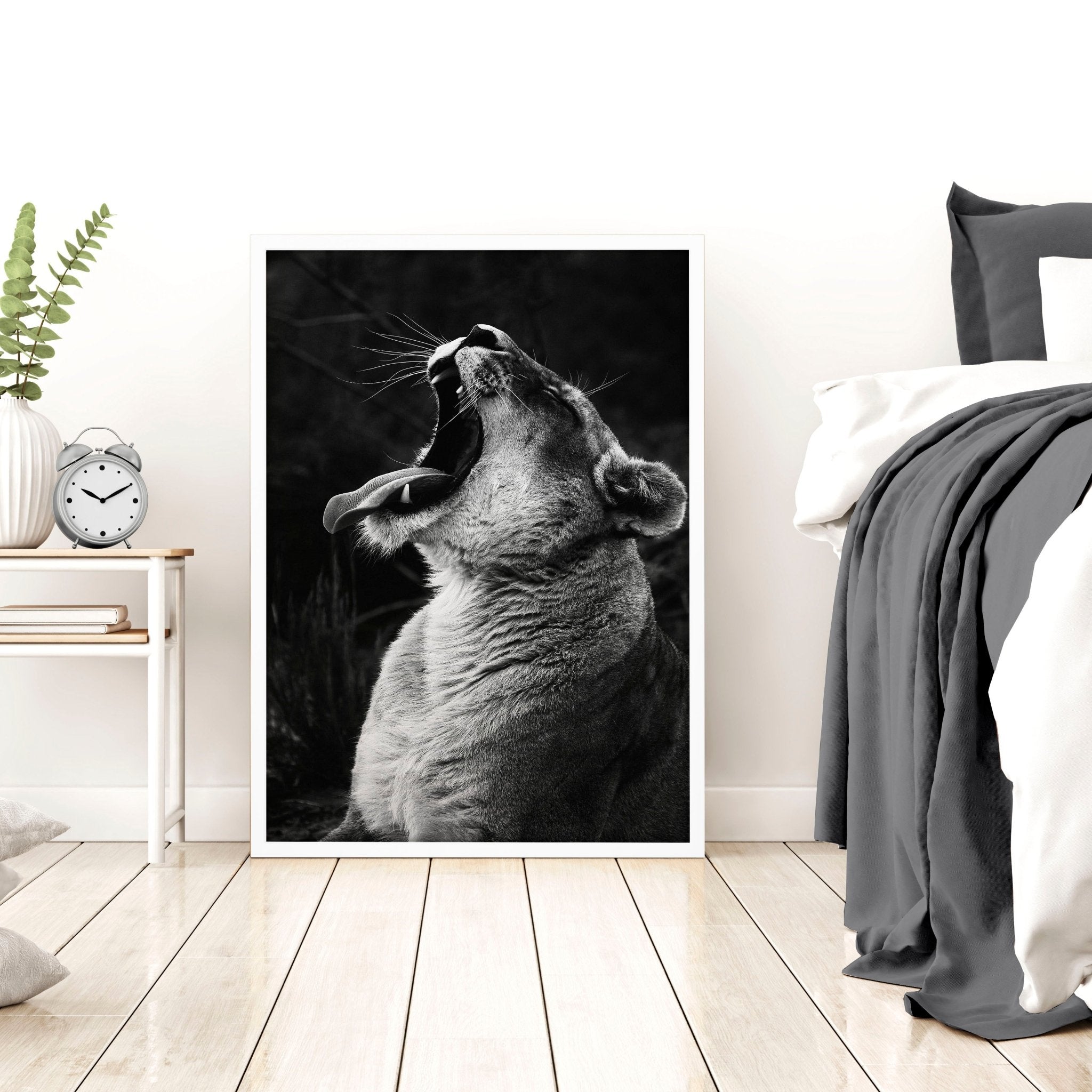 Image of Safari Bedrooms | Set of 3 African Wildlife Wall art Prints