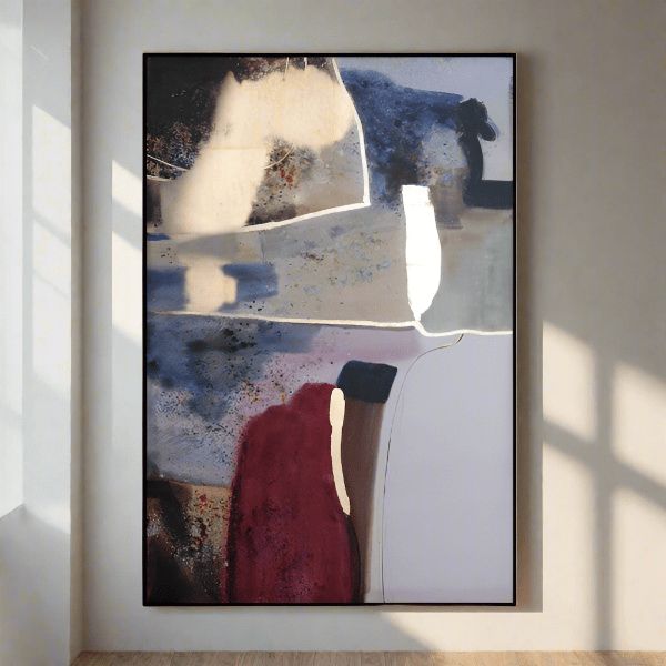 Image of Agate Wall Art Oil Painting