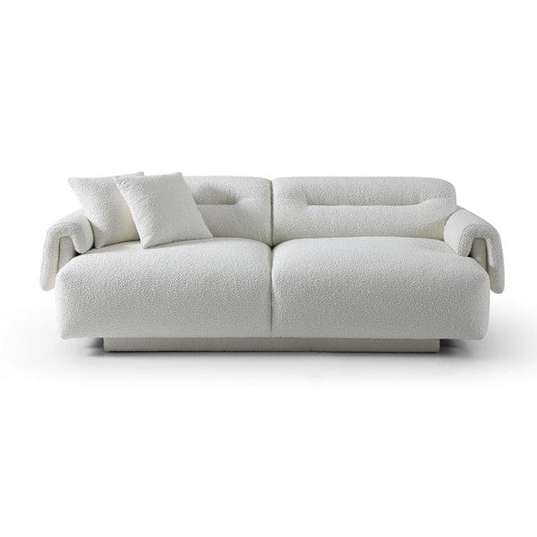 Image of Frankie 3-Seater Sofa - Chex Polar Bouclé