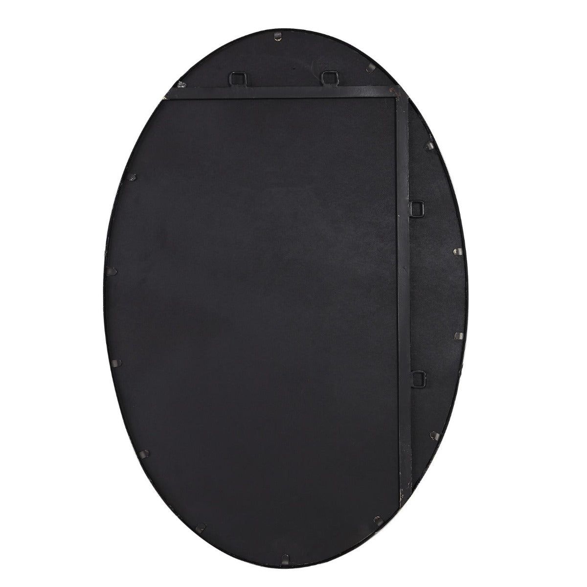 Image of Oval Mirror Gold Leaf