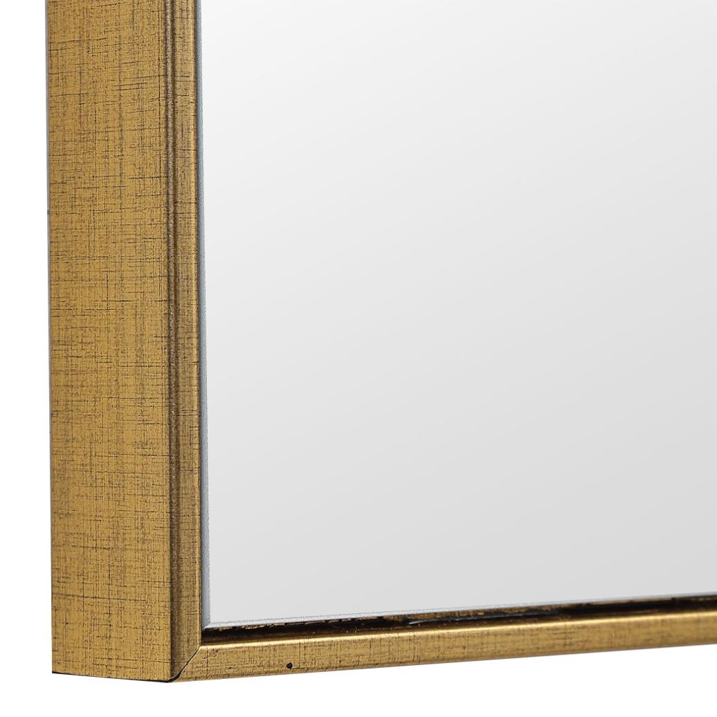 Image of Slim Frame Midi Mirror Gold