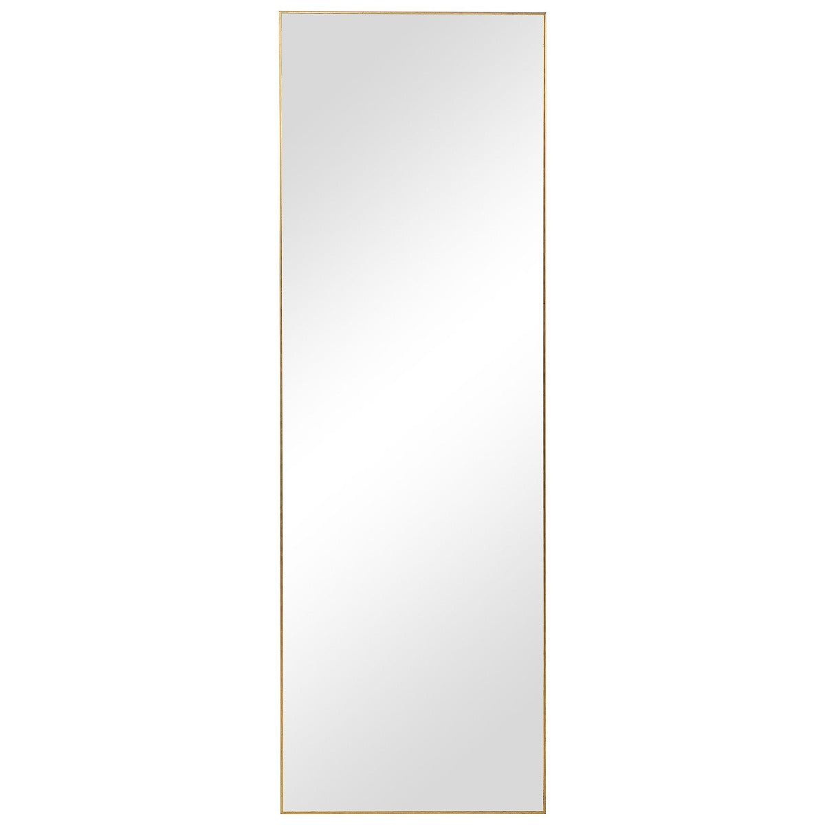 Image of Slim Frame Tall Mirror Gold
