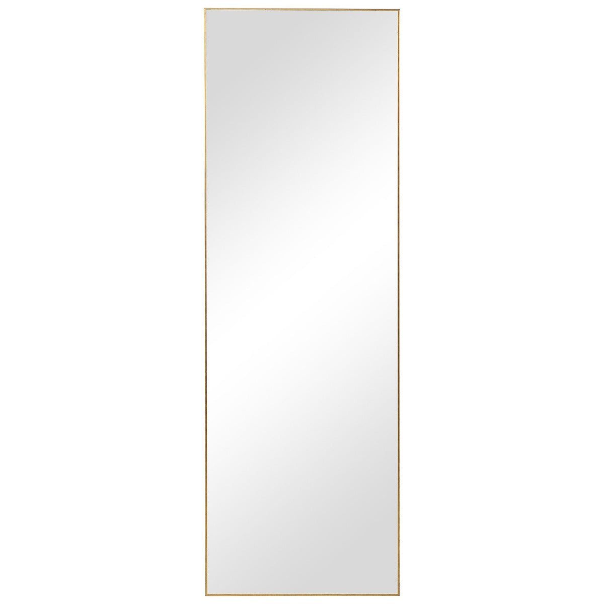 Image of Slim Frame Tall Mirror Gold