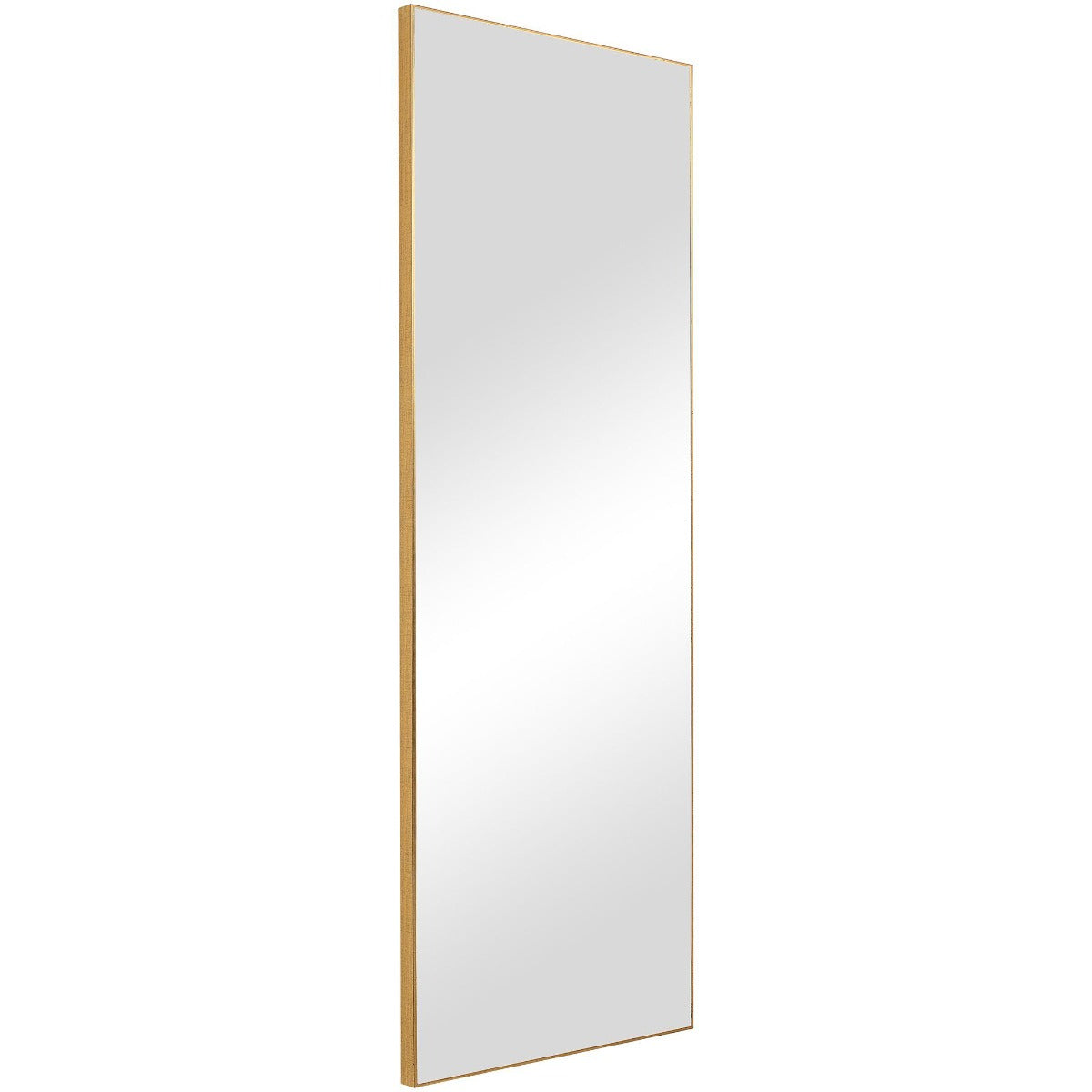 Image of Slim Frame Tall Mirror Gold
