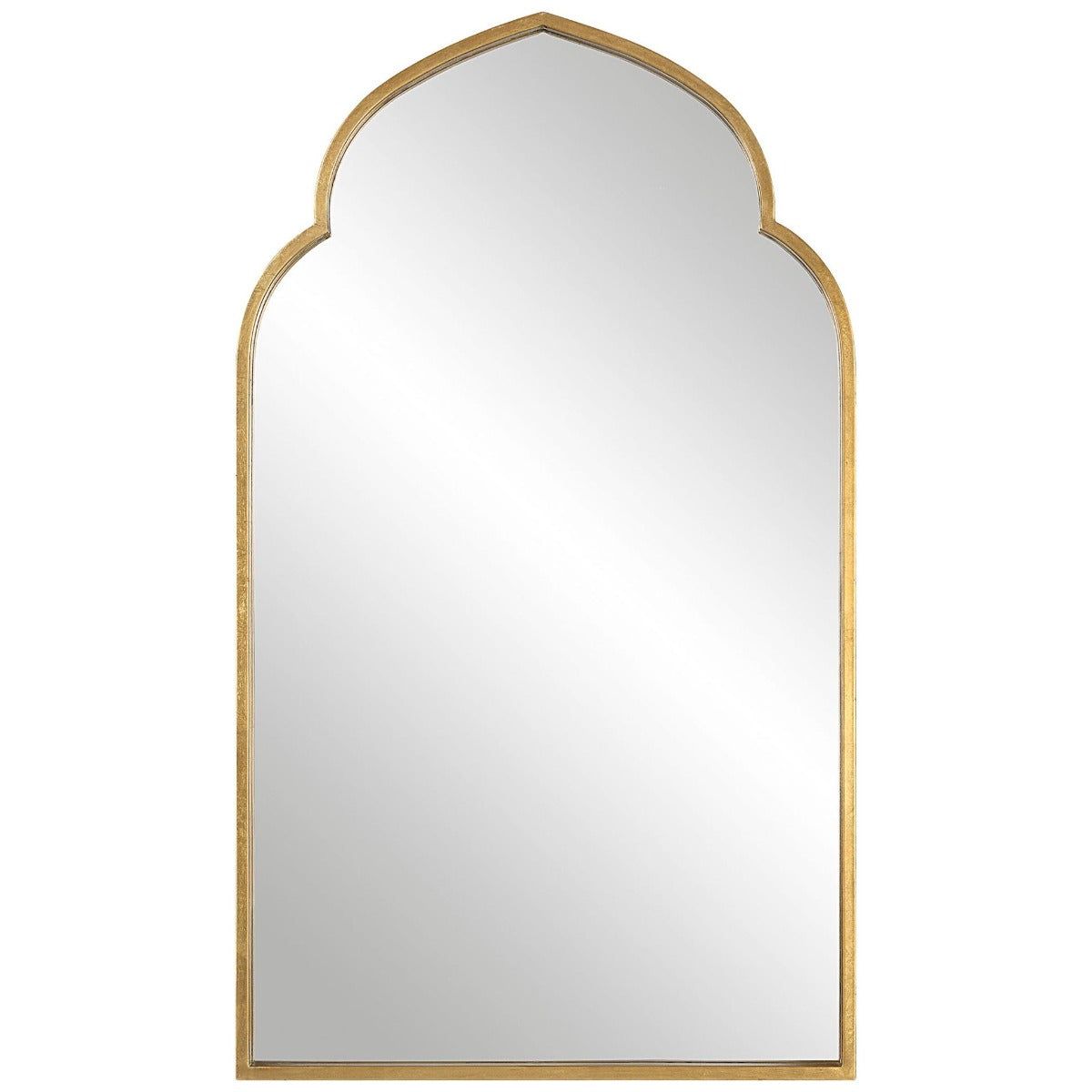Image of Temple Mirror Gold Finish