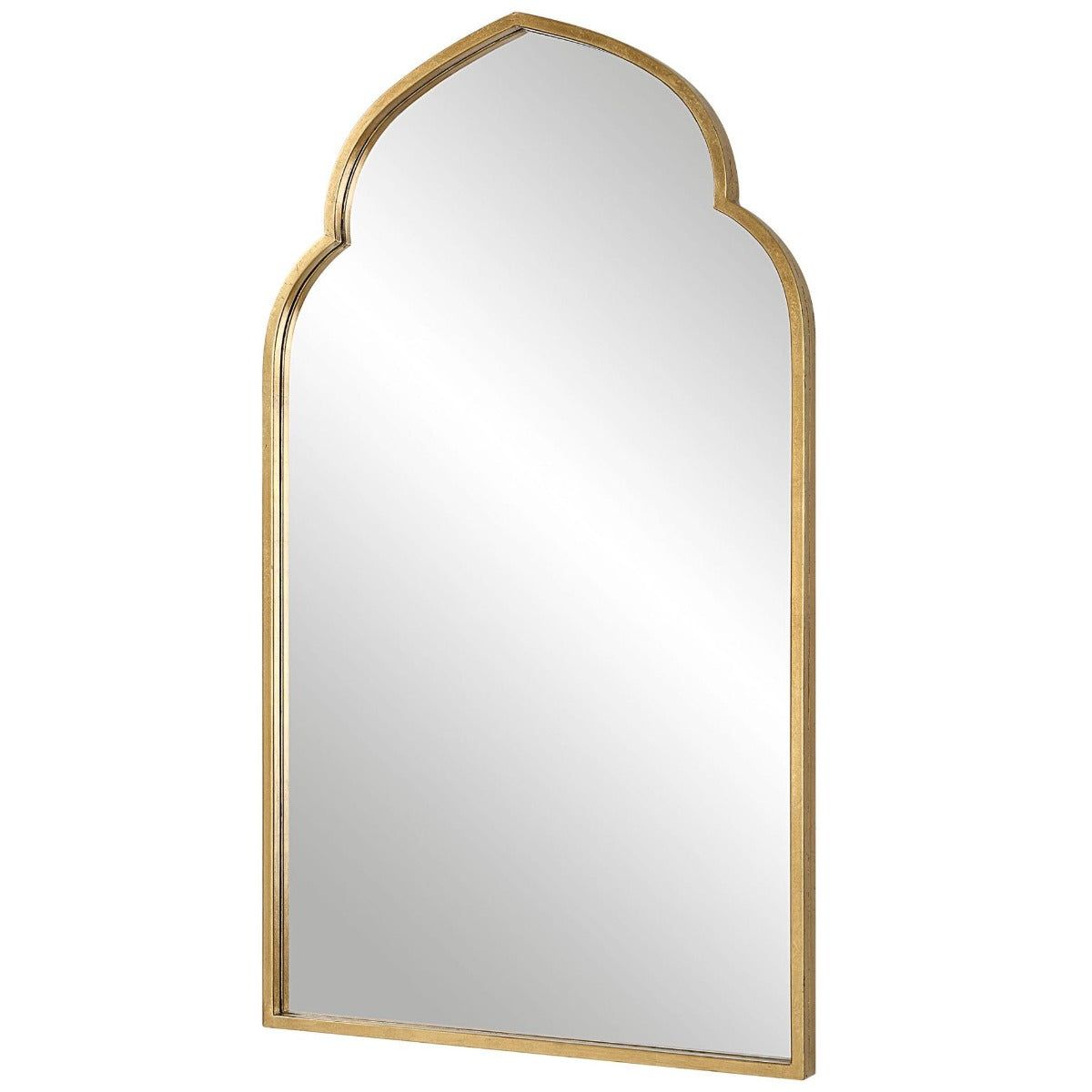 Image of Temple Mirror Gold Finish