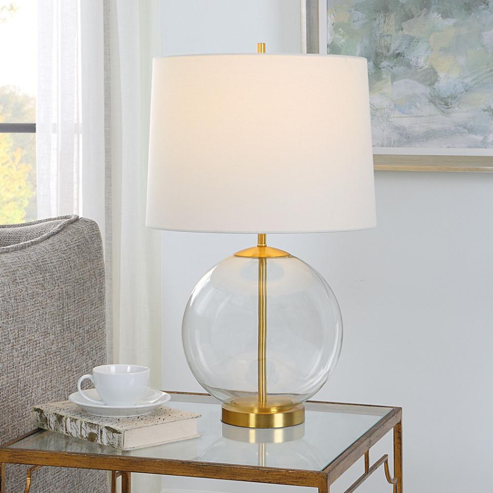 Image of Clear Globe Table Lamp