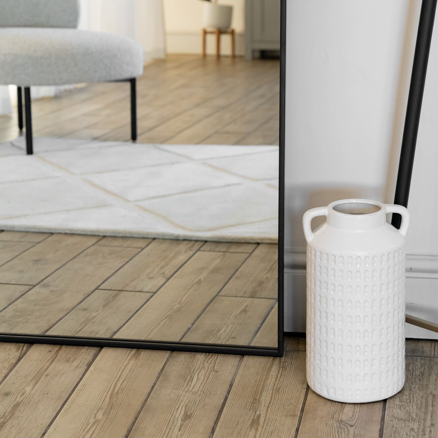 Image of Yoko - Black Metal Gentle Arch Mirror - 200cm x 120cm